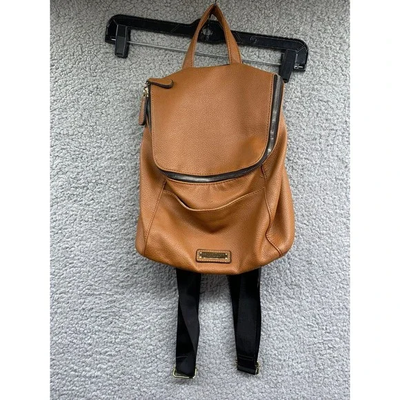 London Fog | Bags | London Fog Cognac Brown Faux Leather  display picture 3
